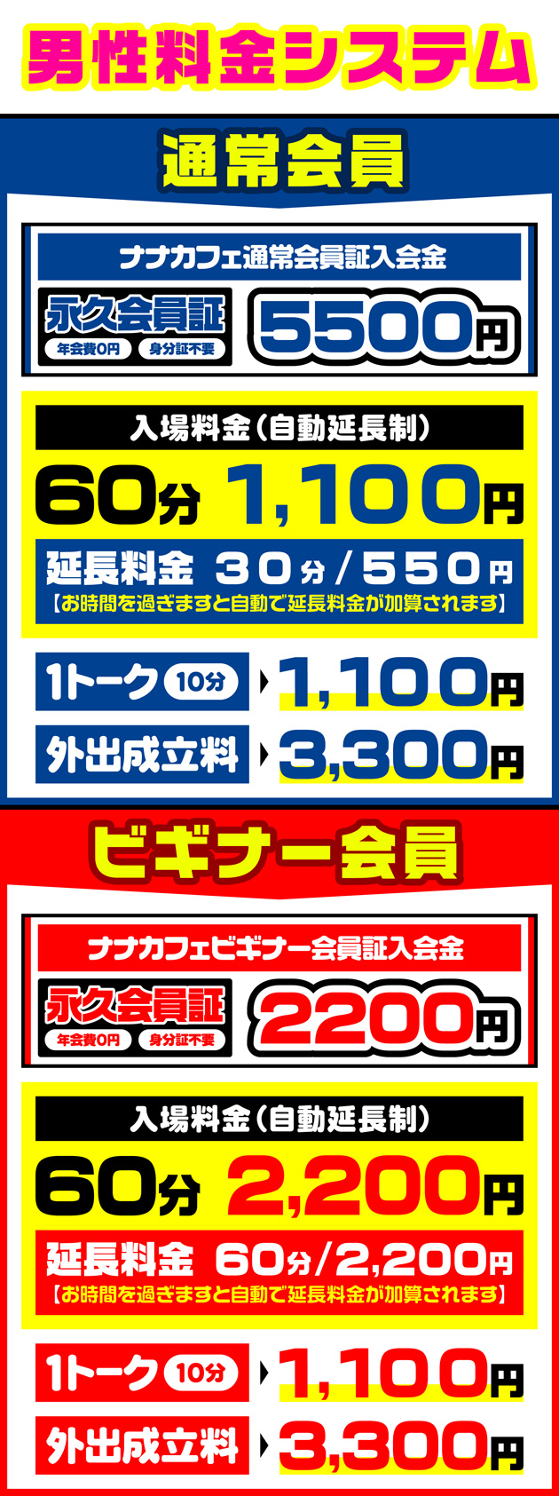 料金表1